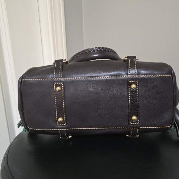 Dooney & Bourke Florentine Mini Satchel/Color: Brown T'moro - Picture 5 of 12